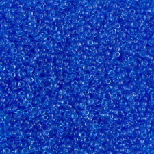 Miyuki rocailles Perlen 15/0 - Transparent sapphire 15-150